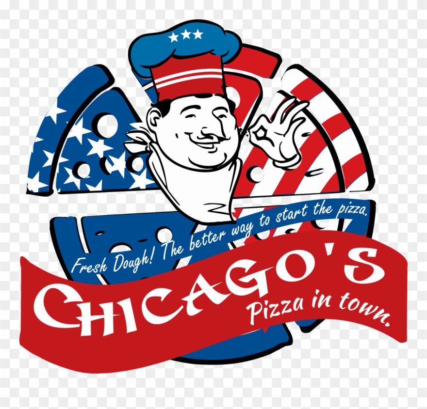 Chicagos Pizza Clipart