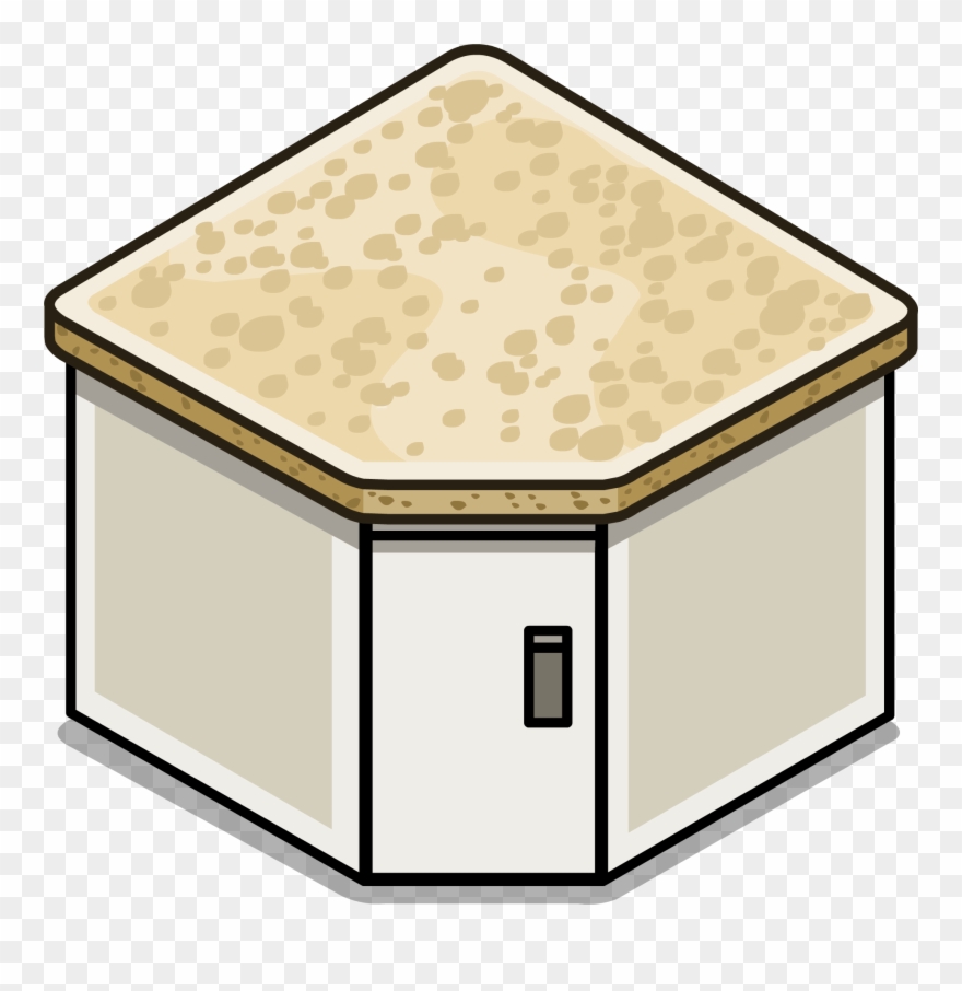 Granite Top Corner Cabinet Sprite 001 Clipart