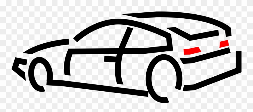 Vector Illustration Of Automobile Motor Vehicle Sports Clipart