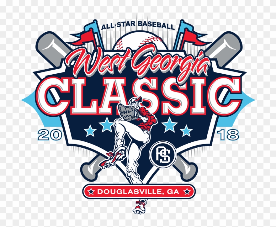 All-star Baseball - Graphic Design Clipart