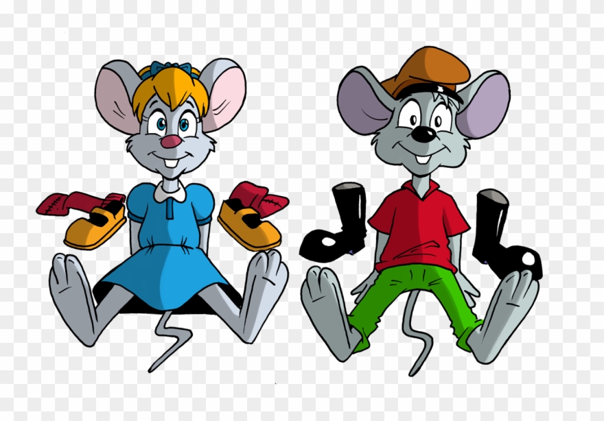 Little Shoemakers - Cartoon Clipart