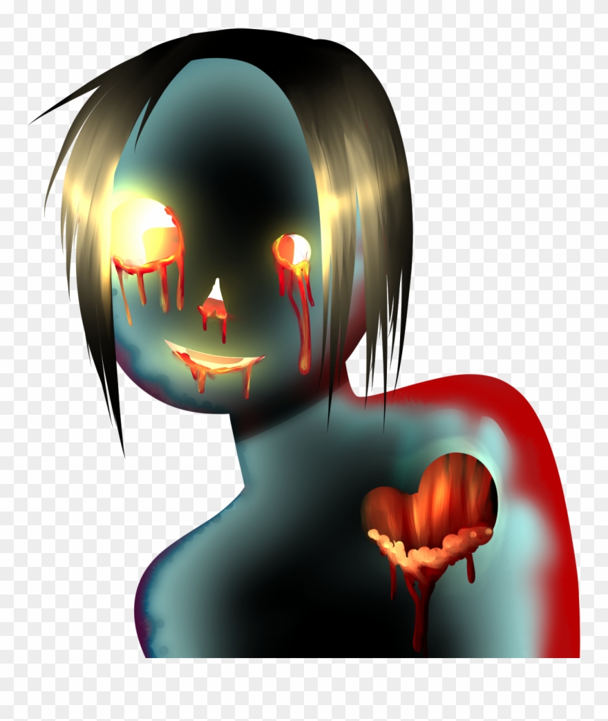 The Story Goes, That There Was A Lonely Woman Who Lived - Illustration Clipart