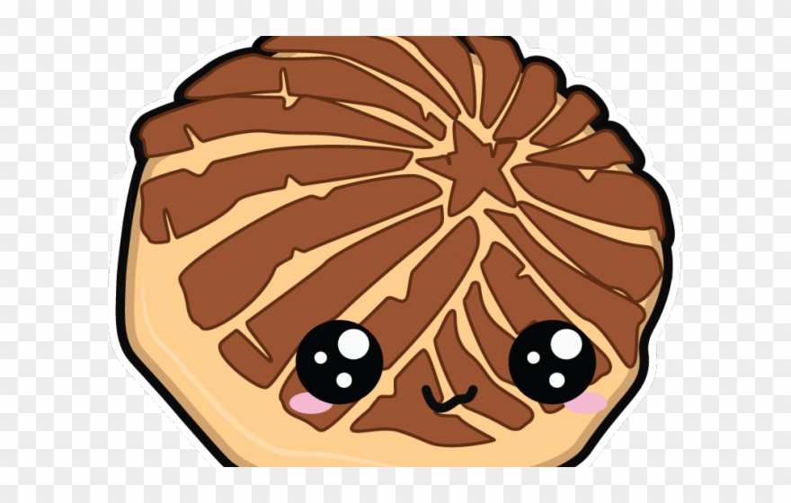 Cookie Clipart Kawaii - Pan Dulce Clipart - Png Download