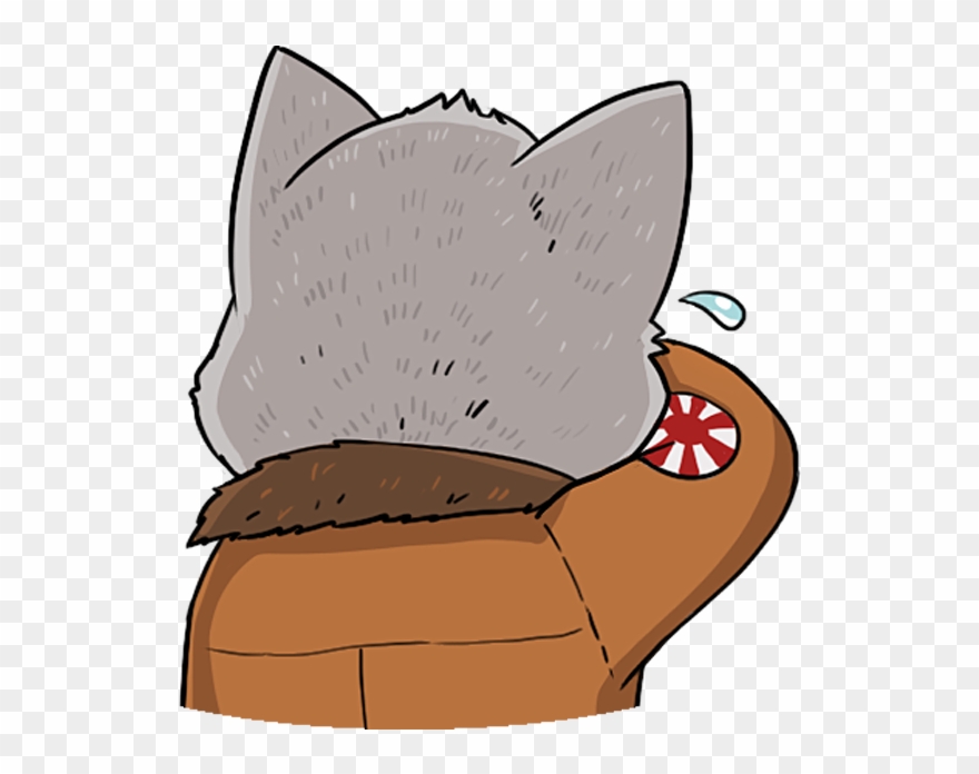 Kamikaze Cat Messages Sticker-6 Clipart