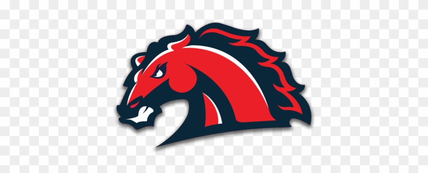 Life School Mustangs Mascot Clipart