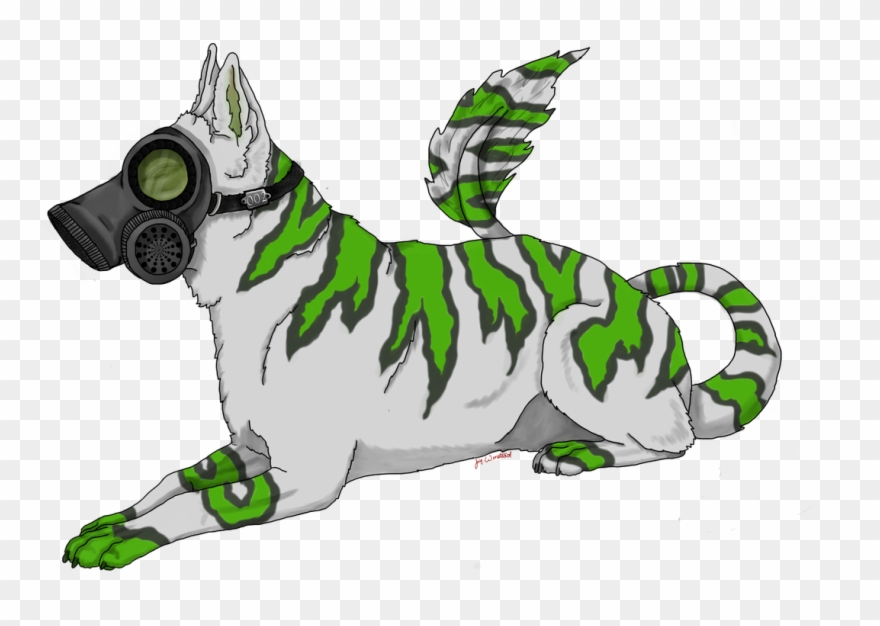 War Wolf - Cartoon Clipart