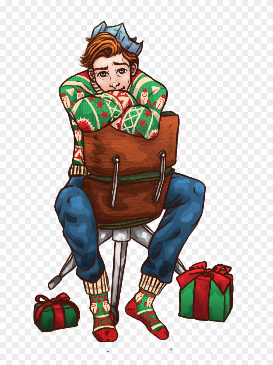 Christmas John By Lenleg - Cartoon Clipart