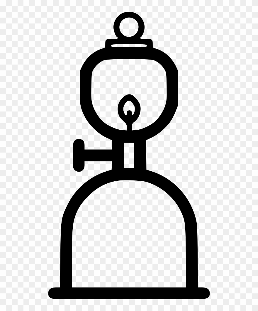 Lamp Clipart Gas Lamp - Png Download