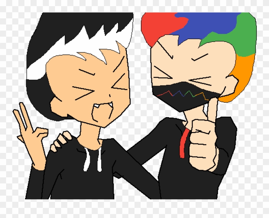 Sam And Jax Are Brothers - Cartoon Clipart