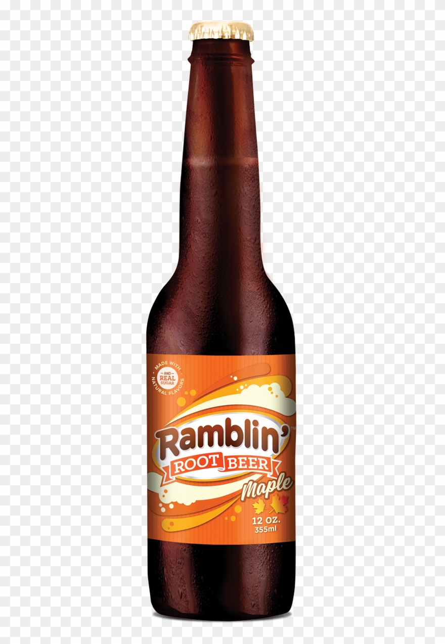 Cola Clipart Root Beer Bottle - Glass Bottle - Png Download