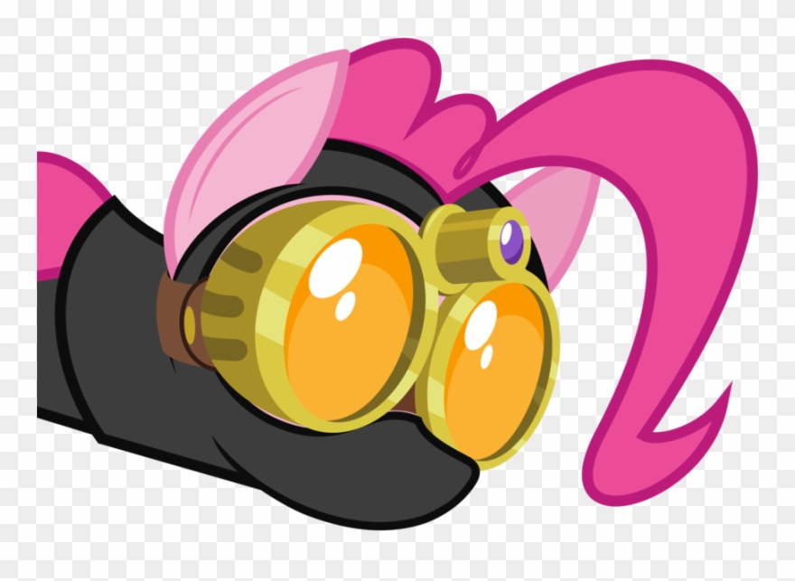 Still Spying - Pinkie Pie Spy Vector Clipart