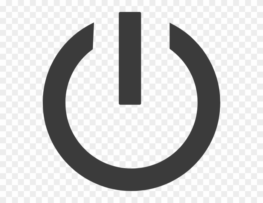 Free Online Switches Buttons - Power Button Icon Png Clipart
