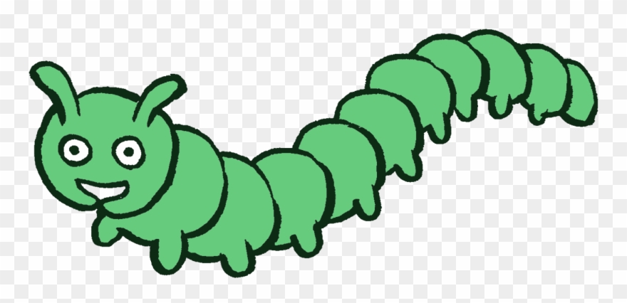 Matteo Farinella - Caterpillar Clipart
