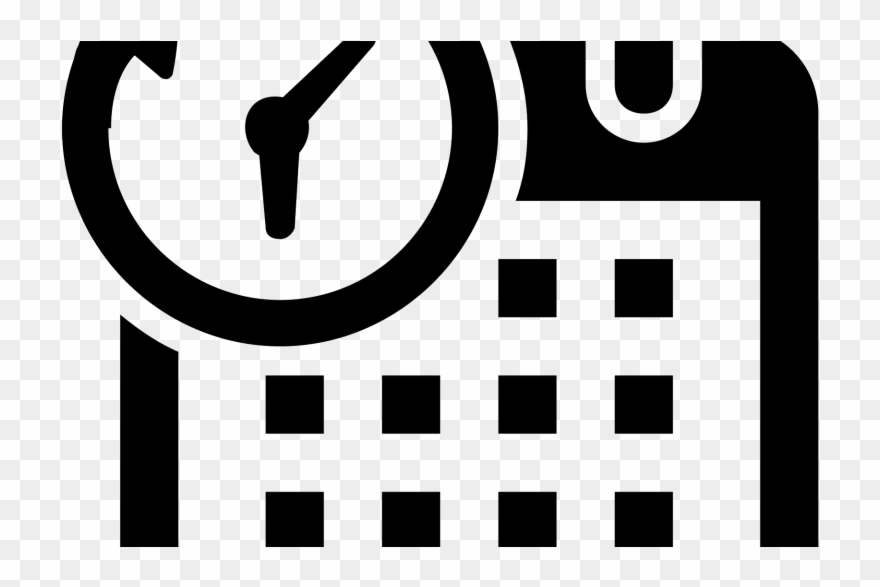 Overtime - Schedule On Time Icon Clipart