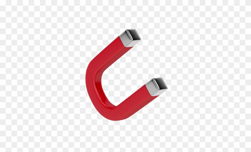 Horseshoe Magnet Transparent Images - Carmine Clipart