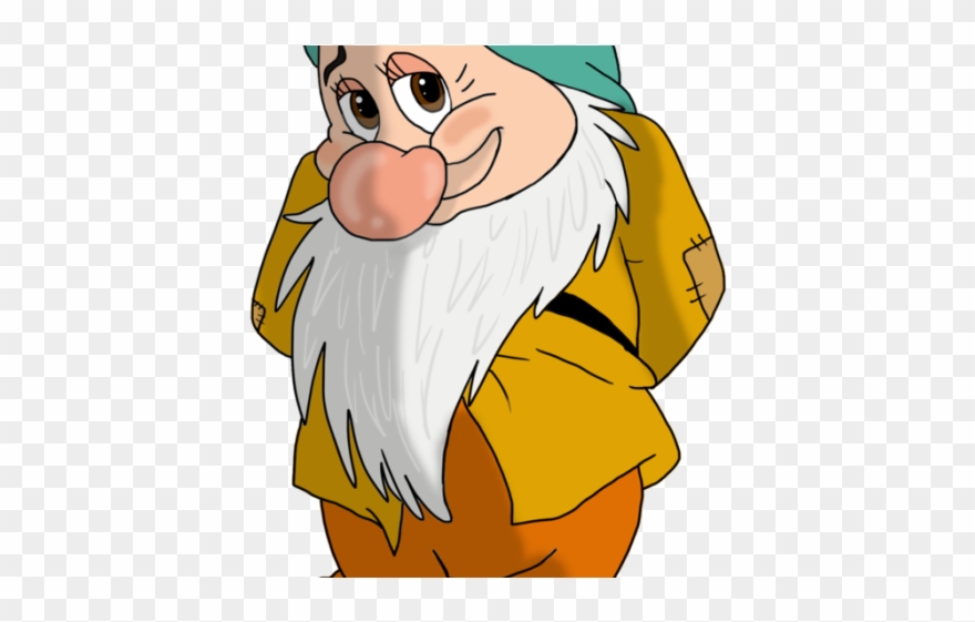 Snow White And The Seven Dwarfs Clipart - Bashful Dwarf - Png Download