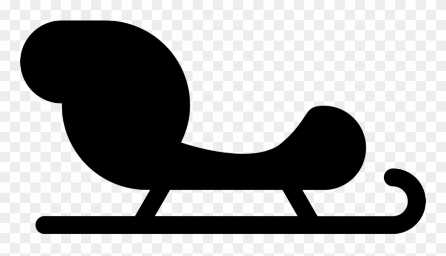 Christmas Sled Comments - Chair Clipart