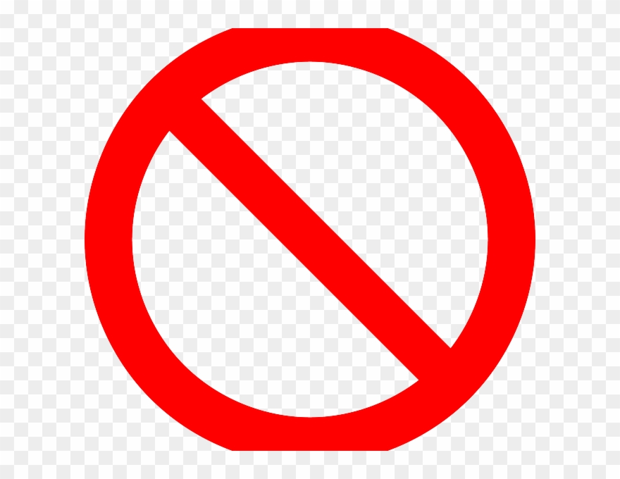 Yes To Not So Silent Majority No To Dems' Politics - No To Plastic Straw Clipart