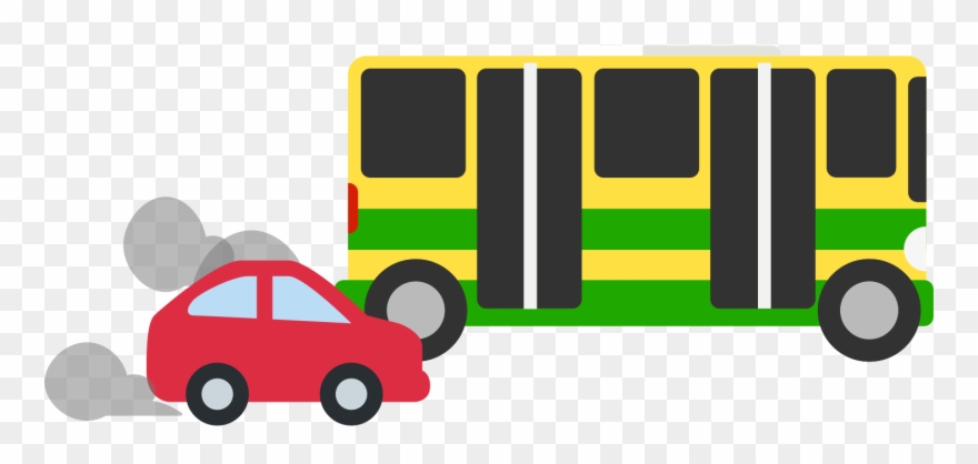 If A Car And A Bus Are Moving With The Same Momentum, Clipart