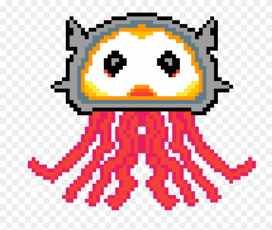 Squid Enemy Clipart