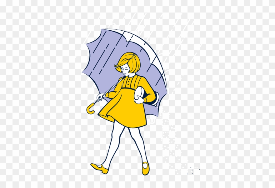 Distributor Since Distribution Management - Umbrella Girl Morton Salt Clipart