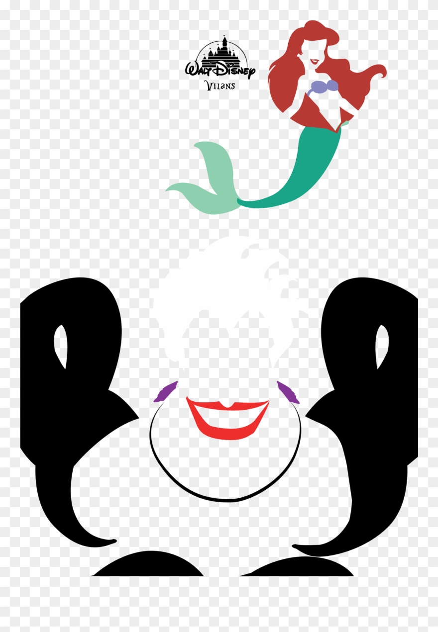 Minimalist Disney Villains On Behance - Walt Disney Clipart