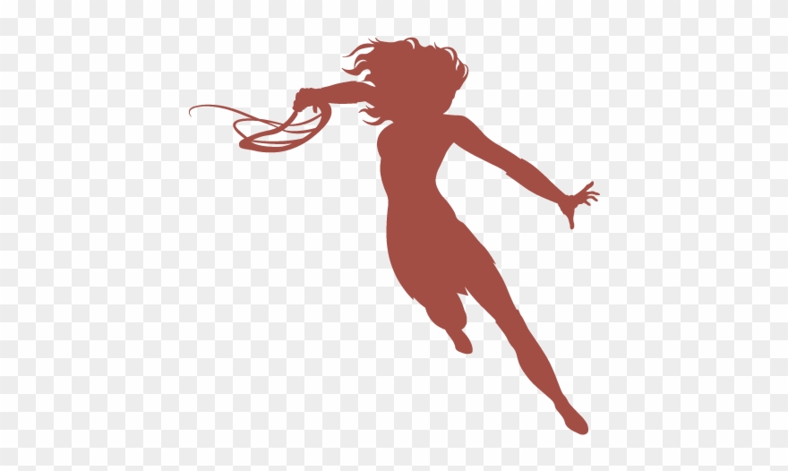 Watch Wonder Woman Online Free - Wonder Woman Silhouette Png Clipart