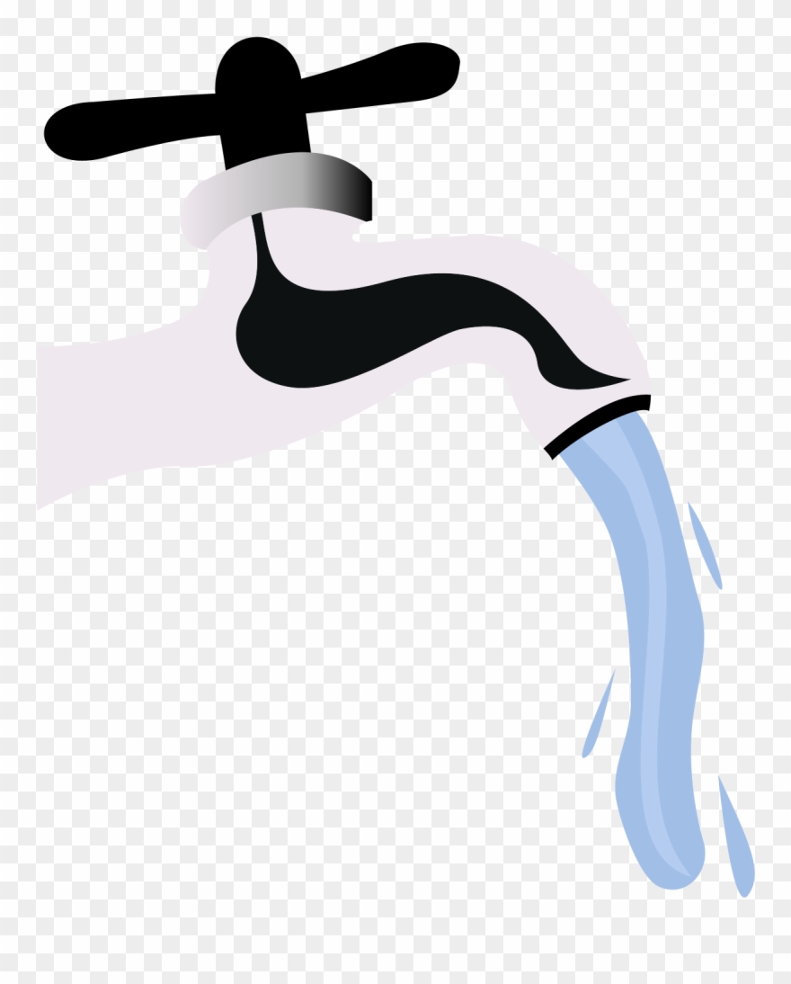 Tap Clip Art Silver Open Transprent Png - Illustration Transparent Png