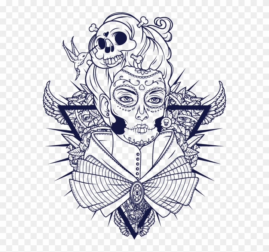 Dia De Los Muertos By Mnk Crew - Illustration Clipart