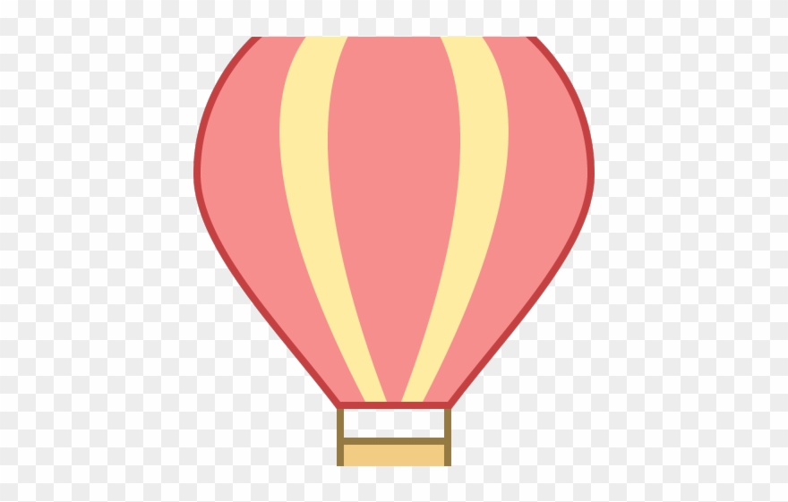 Ferarri Clipart Hot Air Balloon - Air Balloon Icon Png Transparent Png