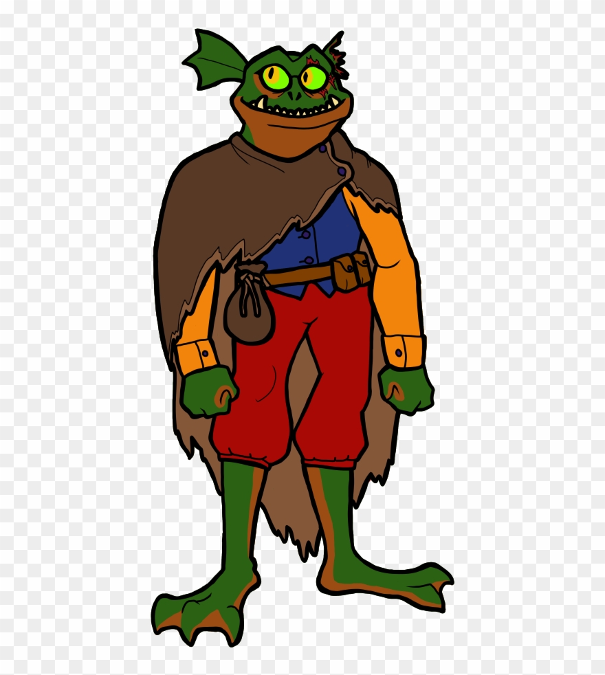 B2 Goblin - Cartoon Clipart