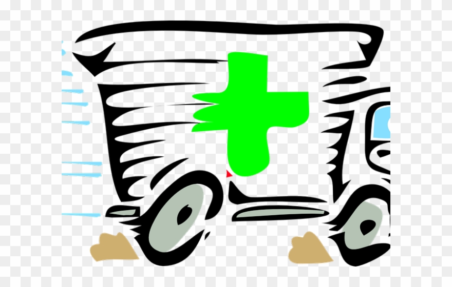 Ambulance Clipart Kartun - Ambulance Driving Clipart - Png Download