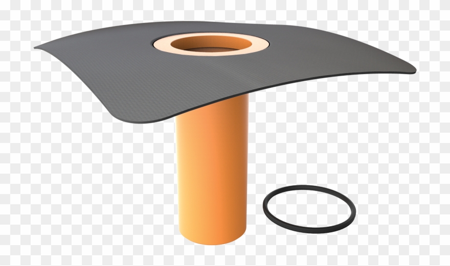 Drainage Of Warm Flat Roofs Attachments For Thermal - Vpust Plochá Střecha Clipart