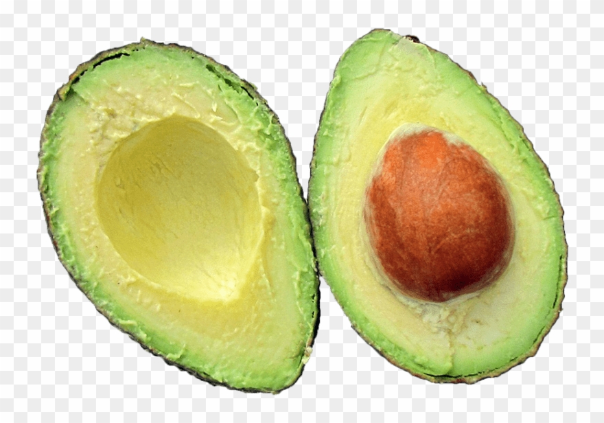 Free Png Download Avocado Png Images Background Png - Fruit Cut In Half Clipart