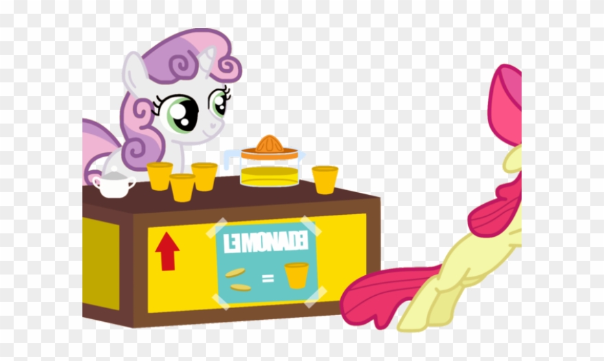 Juice Clipart Lemonade Stand - Cartoon - Png Download