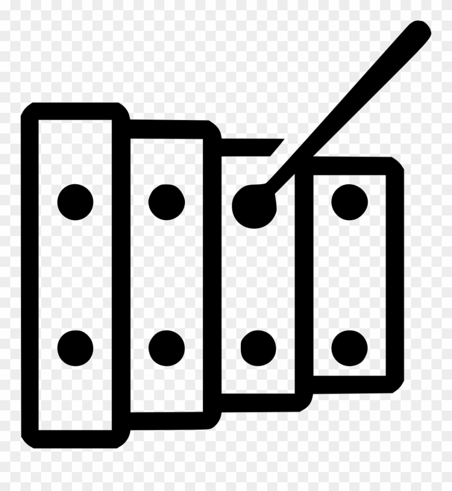 Xylophone Svg Png Icon Free Download - Xylophone Icon Png Clipart