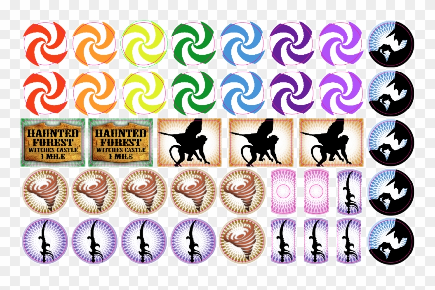 Wizard Of Oz Target Decals Clipart