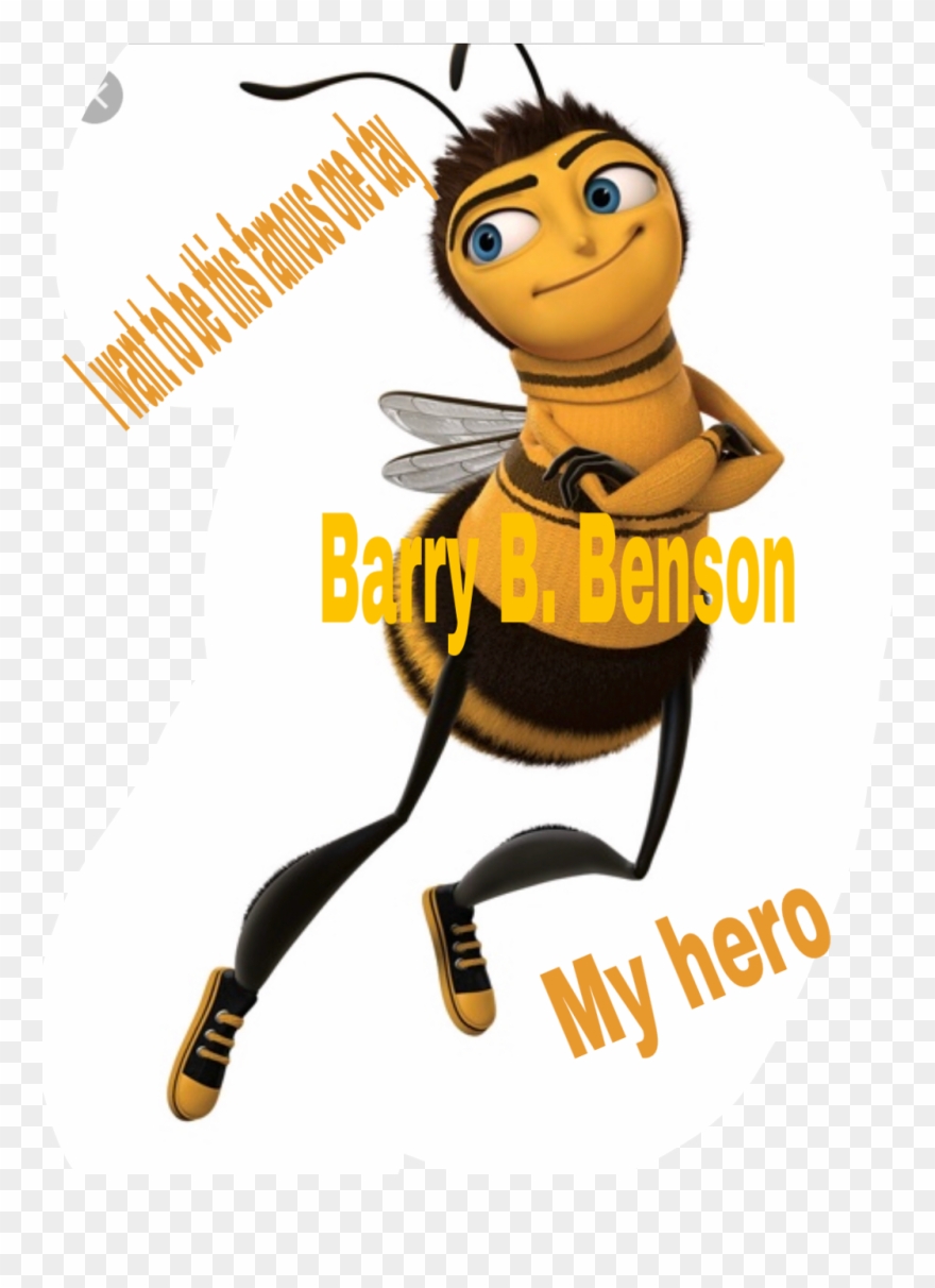 Barry Sticker - Bee Movie Clipart