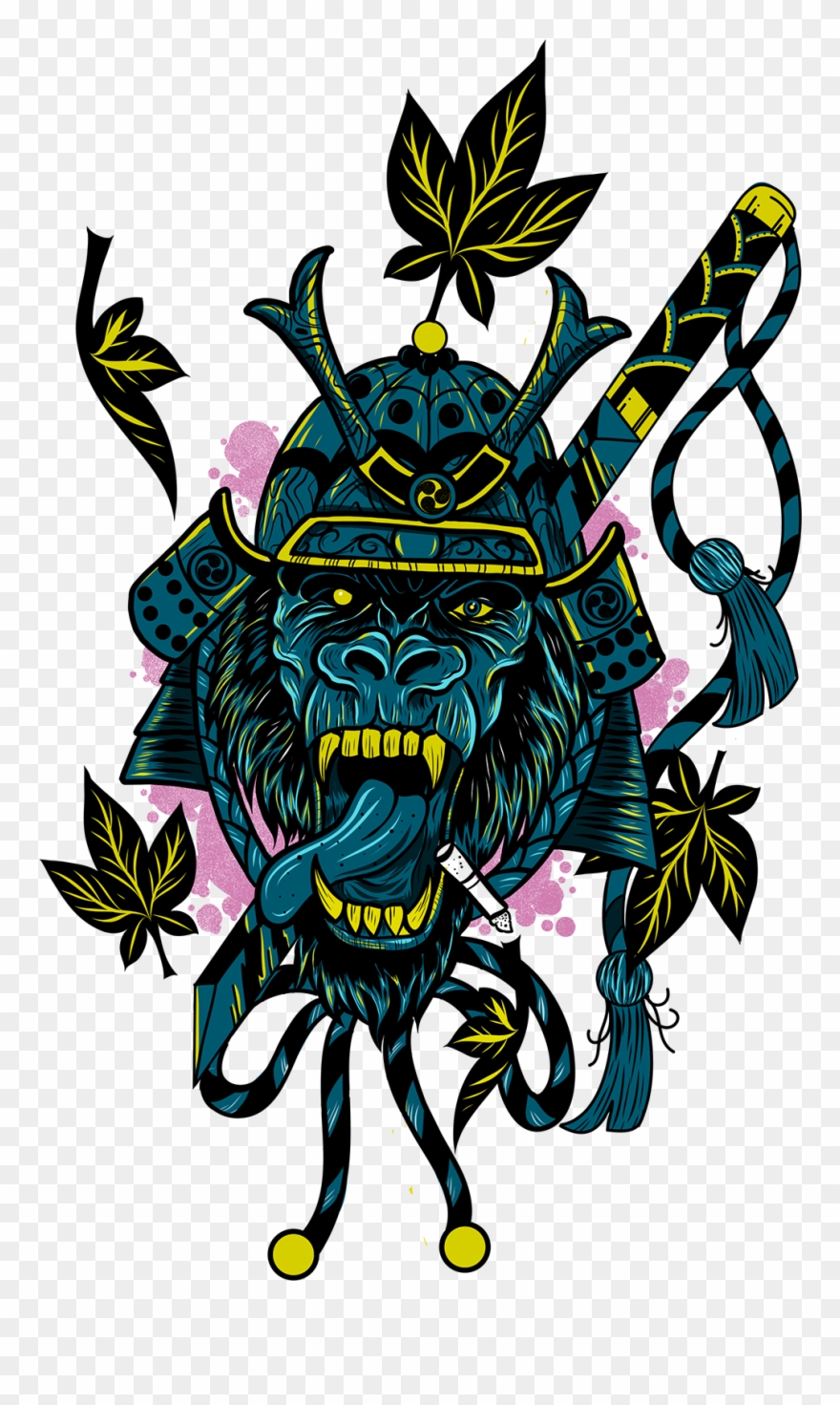 Sign Up To Join The Conversation - Samurai Gorilla Clipart