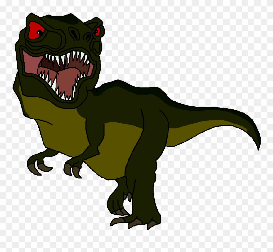 Clipart Black And White Stock Indominus Rex At Getdrawings - Dinosaur Pedia Wiki Tyrannosaurus - Png Download