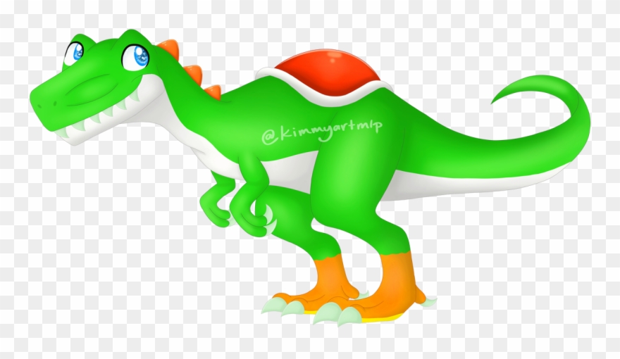 Yoshi T Rex By - Yoshit Rex Clipart