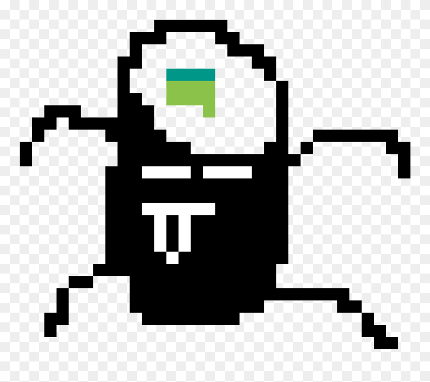 Sushi - Pixel Art Head Base Clipart
