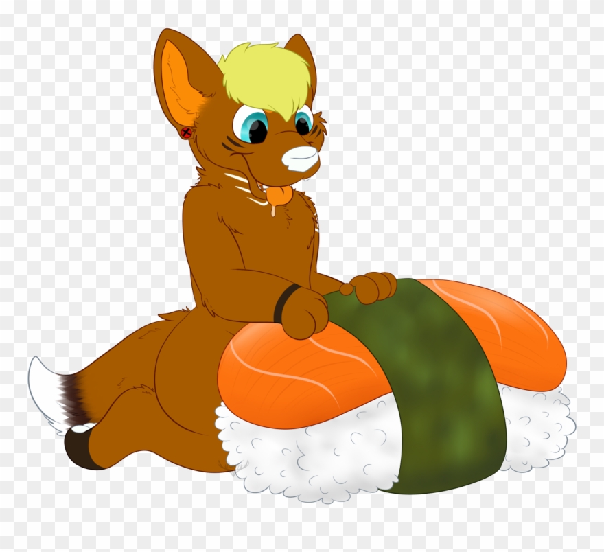 [c] Sushi - Cartoon Clipart