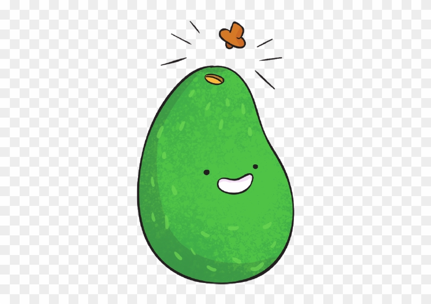 Avocados - Cartoon Clipart