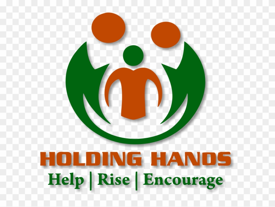 Holding Hands Organization Logo - Circle Clipart