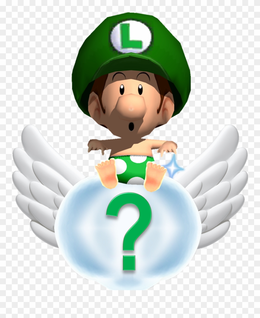 Baby Luigi In Splatoon - Mario Series Clipart