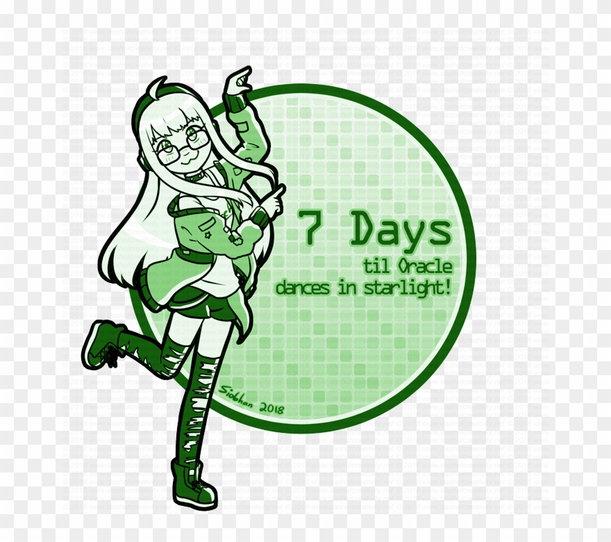 7 More Days By Dash Of Creativity - Cartoon Clipart