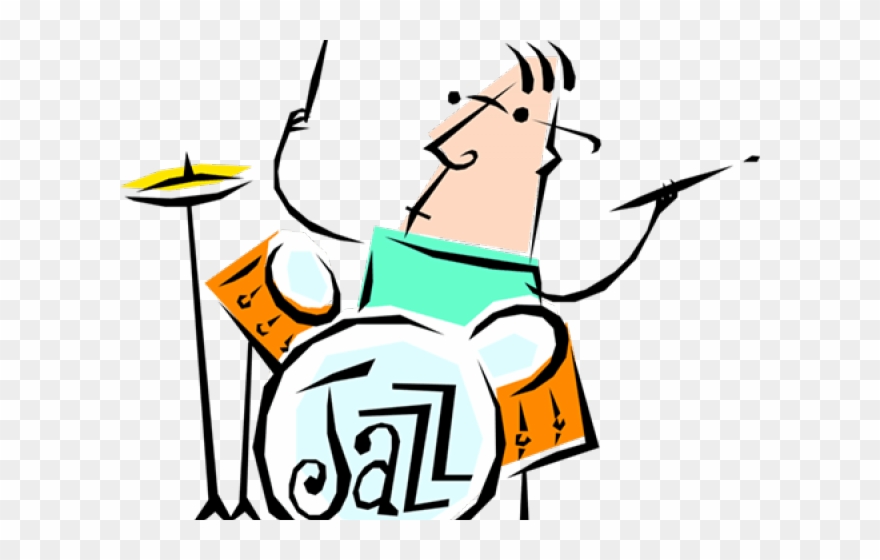 Drum Clipart Jazz Drum - Png Download