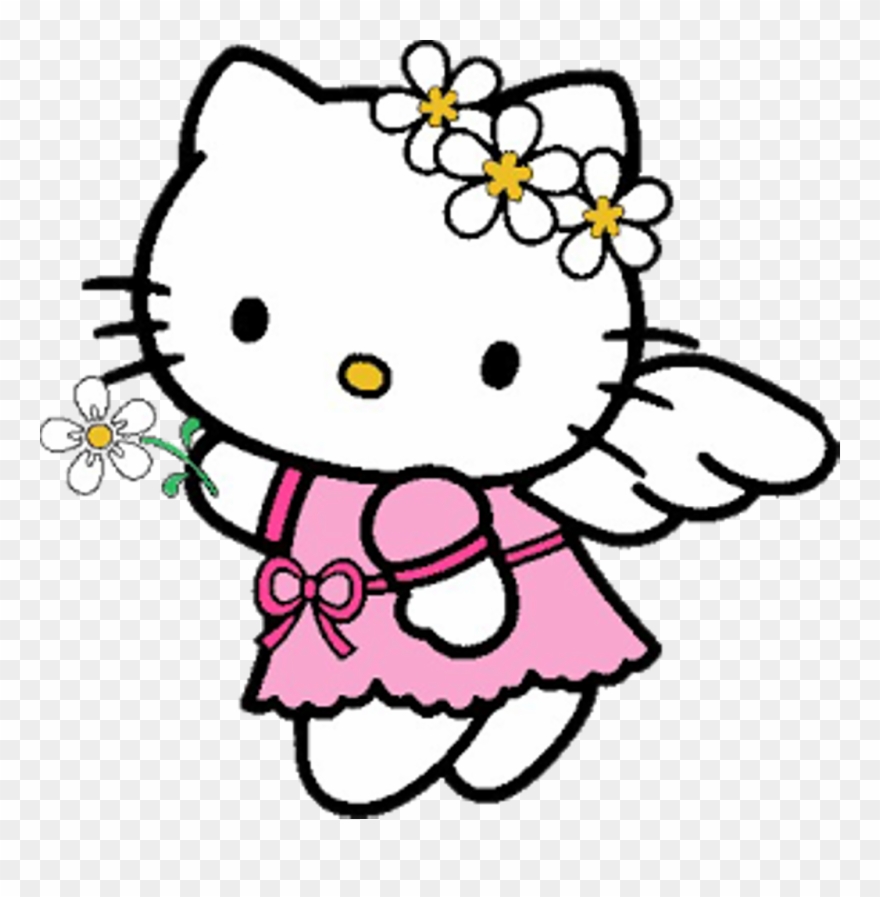 Hellokitty Sticker - Baby Hello Kitty Png Clipart