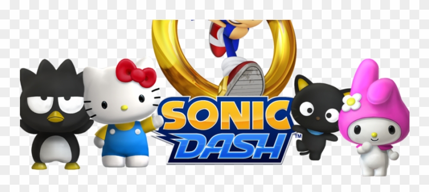 Hello Kitty Invades Sonic Dash In December - Sonic Dash Hello Kitty Clipart